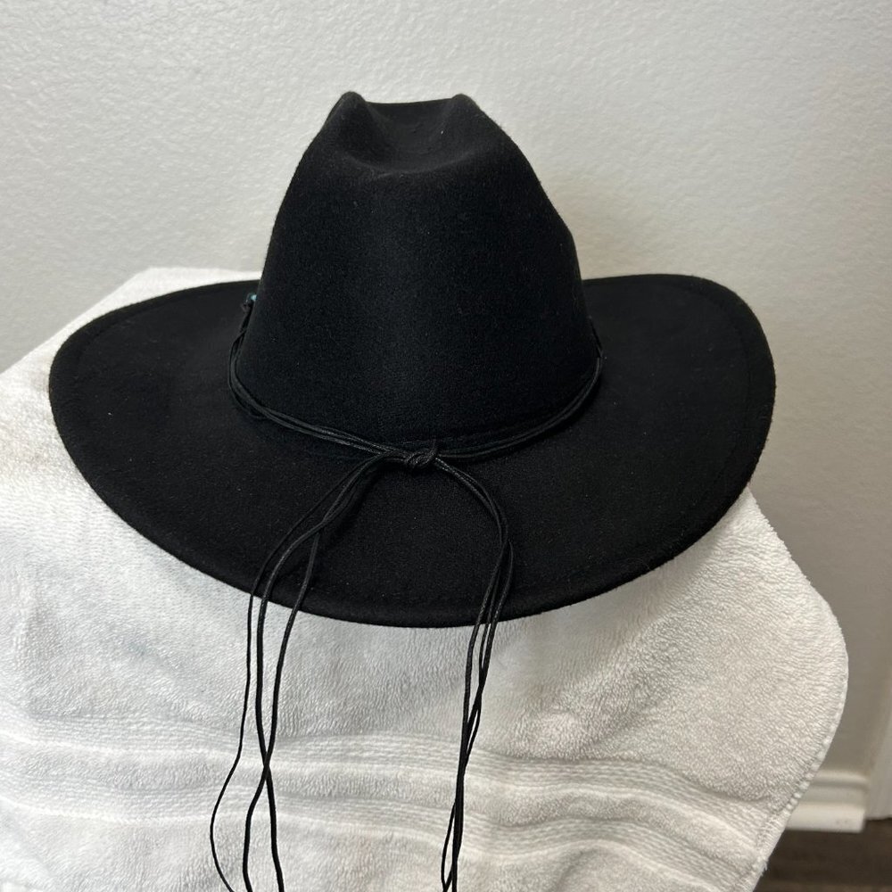 NWOT Cowboy/Cowgirl Hat Band With Faux Turquoise Stones SKU 172 - Picture 5 of 5